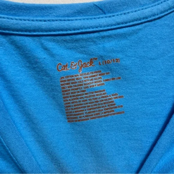 Girls' Long Sleeve Cat & Jack‚ Bright Blue Sz 10/12 NWT - Picture 6 of 7